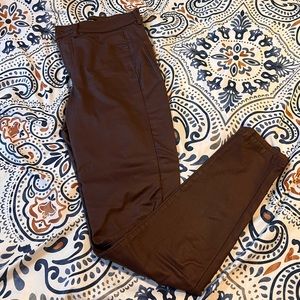 Express Skinny High Rise Coated Jeans